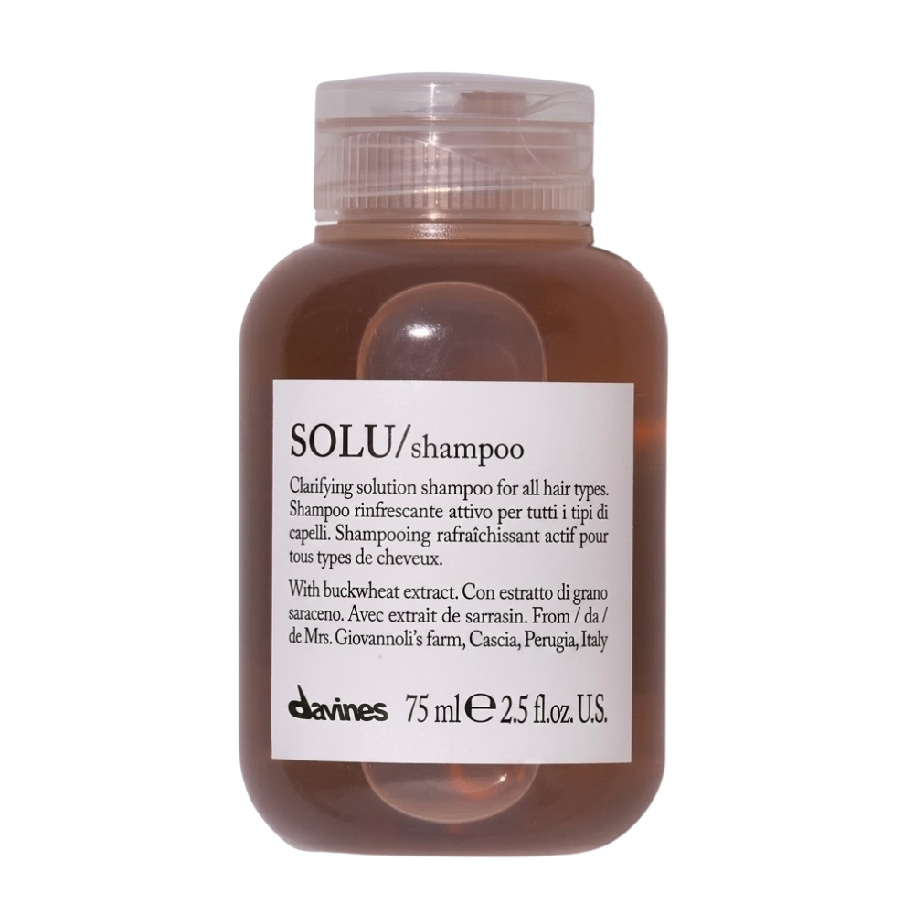 DAVINES Solu Shampoo 75ml - Шампунь для глибокого очищення волосся і шкіри голови DAVINES Solu Shampoo 75ml - Шампунь для глибокого очищення волосся і шкіри голови